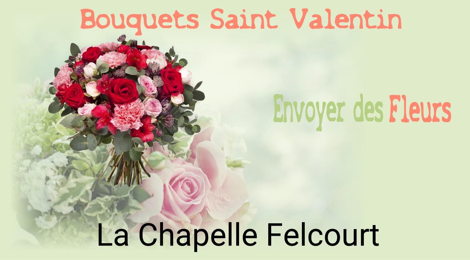 Roses de Saint-Valentin livrées à La Chapelle-Felcourt